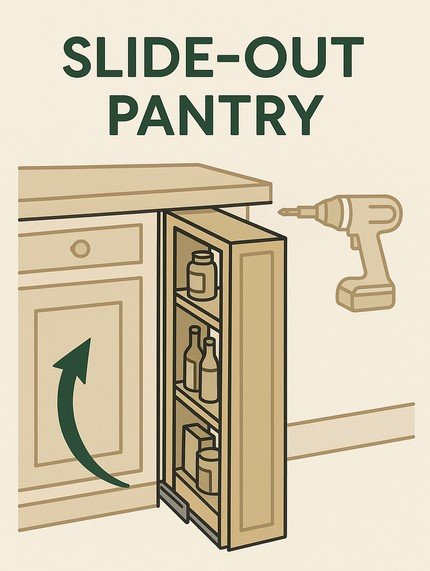 slide out pantry